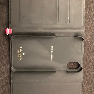iPhone X Kate Spade Wristlet and Case